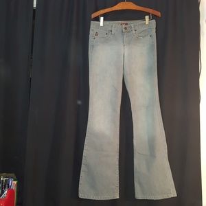 🦄l.e.i. grey denim jeans